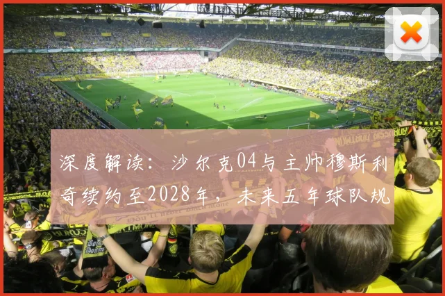 深度解读：沙尔克04与主帅穆斯利奇续约至2028年，未来五年球队规划与执教前景分析